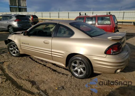 2001 Pontiac Grand Am Se1 из США, поврежденный, VIN 1G2NF12T41M520881